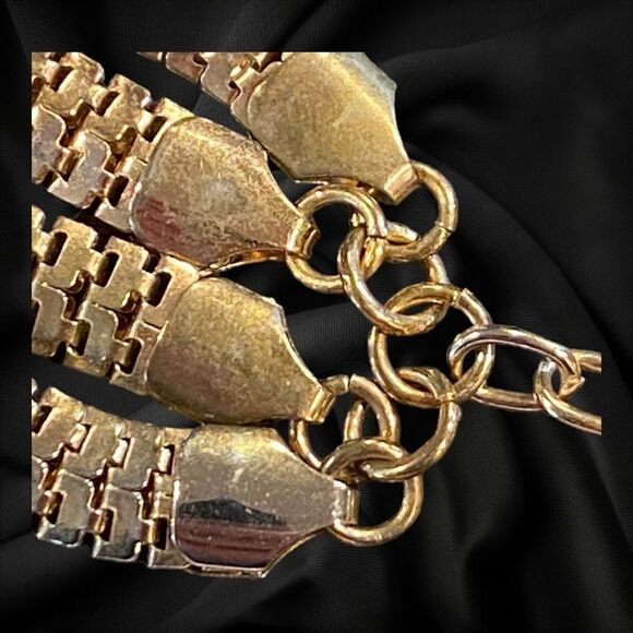 R. J. Graziano CN Four Strand Necklace Gold - Picture 3 of 5